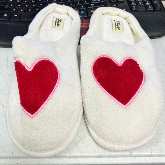 dearfoams Shoes - Women's Dluxe Dearfoams Slippers Memory Foam XL 11-12